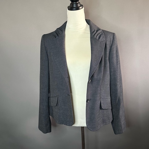 PIAZZA SEMPIONE Wool Blazer Fitted Jacket sz 50 Italy - Picture 6 of 10